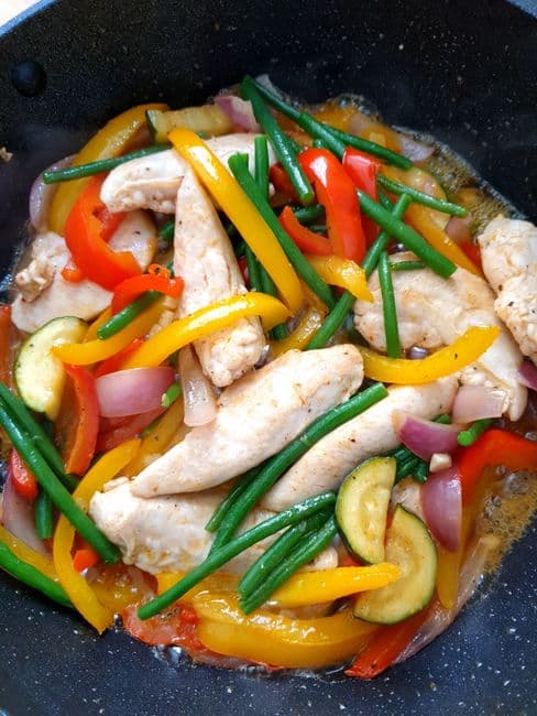 Stir-Fried Chicken
