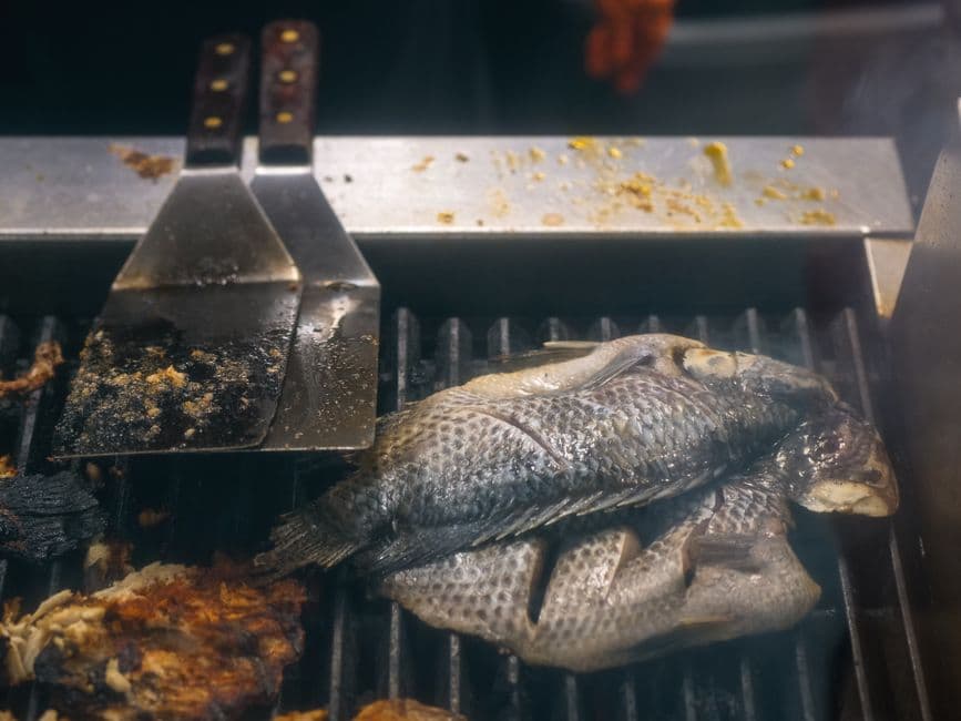 Grilled Whole Tilapia